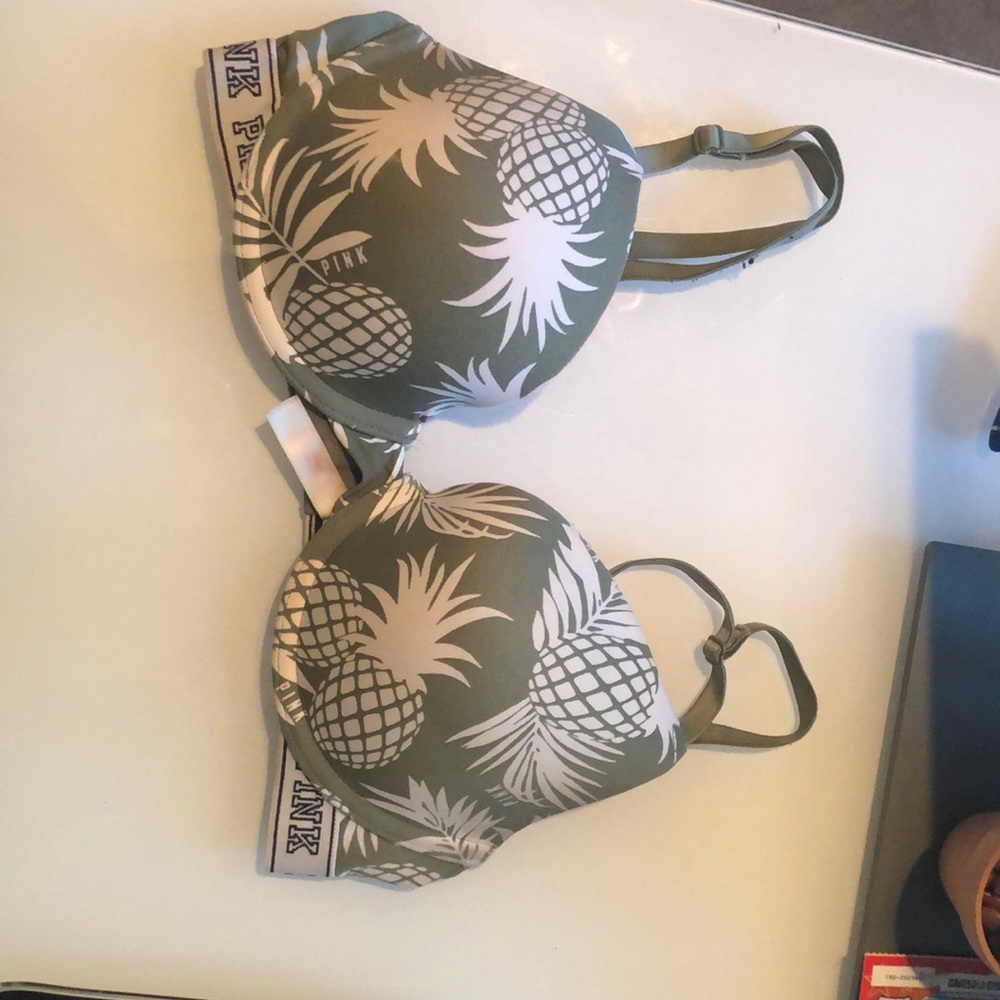 Pink brand bra